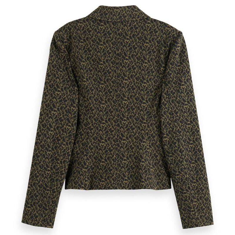 Scotch & Soda Jersey Fitted Trucker Blazer image number 1